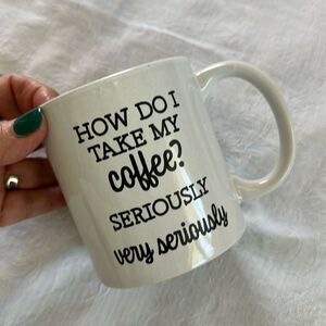 Serious Coffee Drinker Mug Ceramic Royal Norfolk